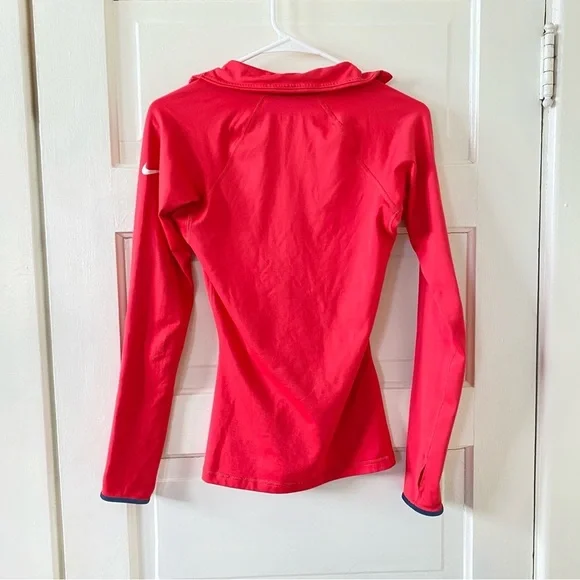 NIKE PRO Dri-Fit Athletic Coral Women's Jacket Size XS - Picture 6 of 7